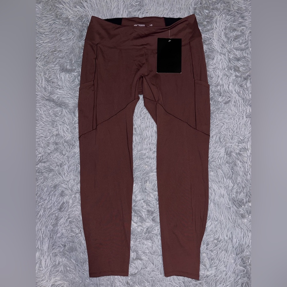 Arc'teryx Women's Leggings in Rich Brown - Picture 2 of 7